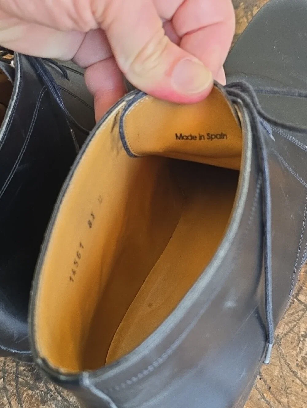Magnanni Black Leather Boots